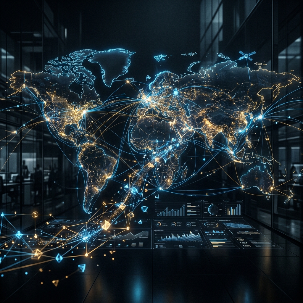 AIダッシュボードとグローバルサプライチェーン分析