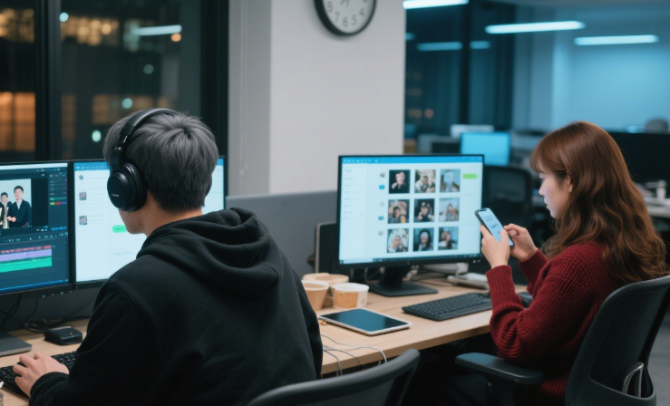 撮影・編集担当